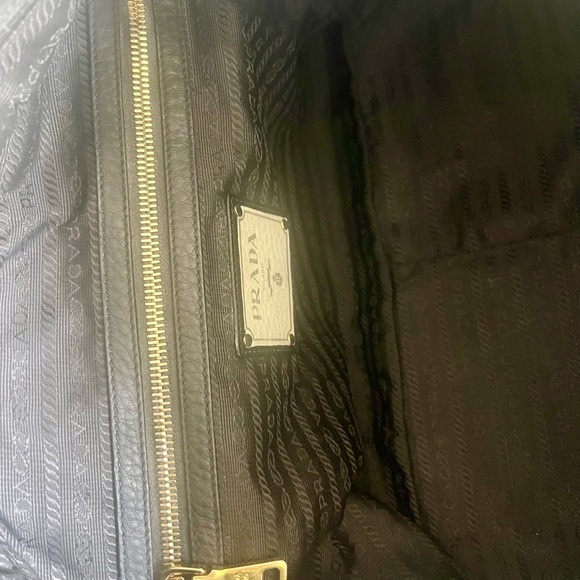 Prada vitello handbag 2way with strap crossbody authentic - Picture 5 of 10